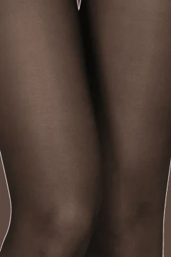 Collant Semi-Opaque 30D Well Infini Confort - Noir