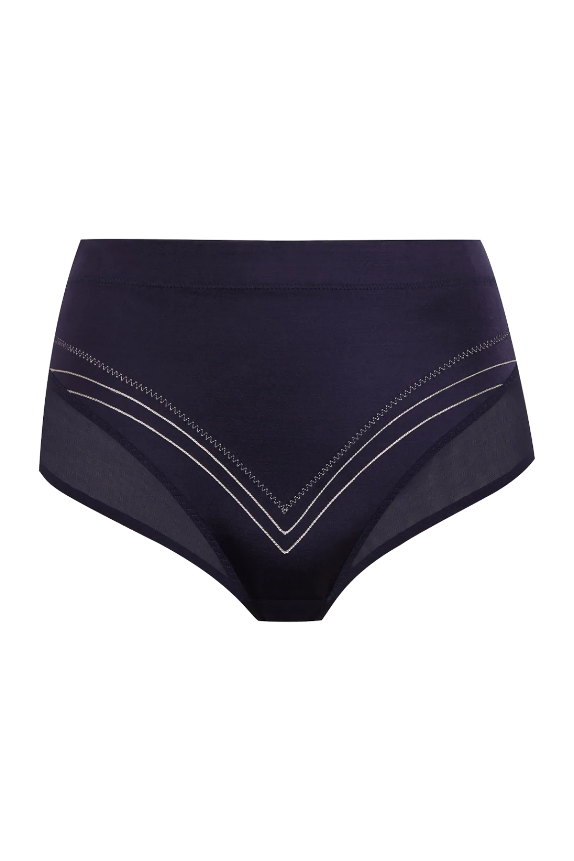 Culotte Body Galbe Elégance - Bleu nuit / poudre