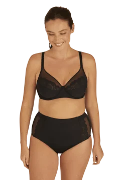 Culotte en dentelle Well Allure L'Original - Noir