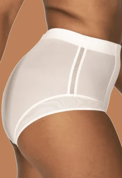 Culotte Haute Body Galbe Elégance - Blanc nacre