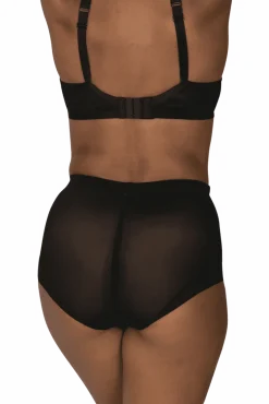 Culotte Haute Body Galbe Elégance - Noir dune