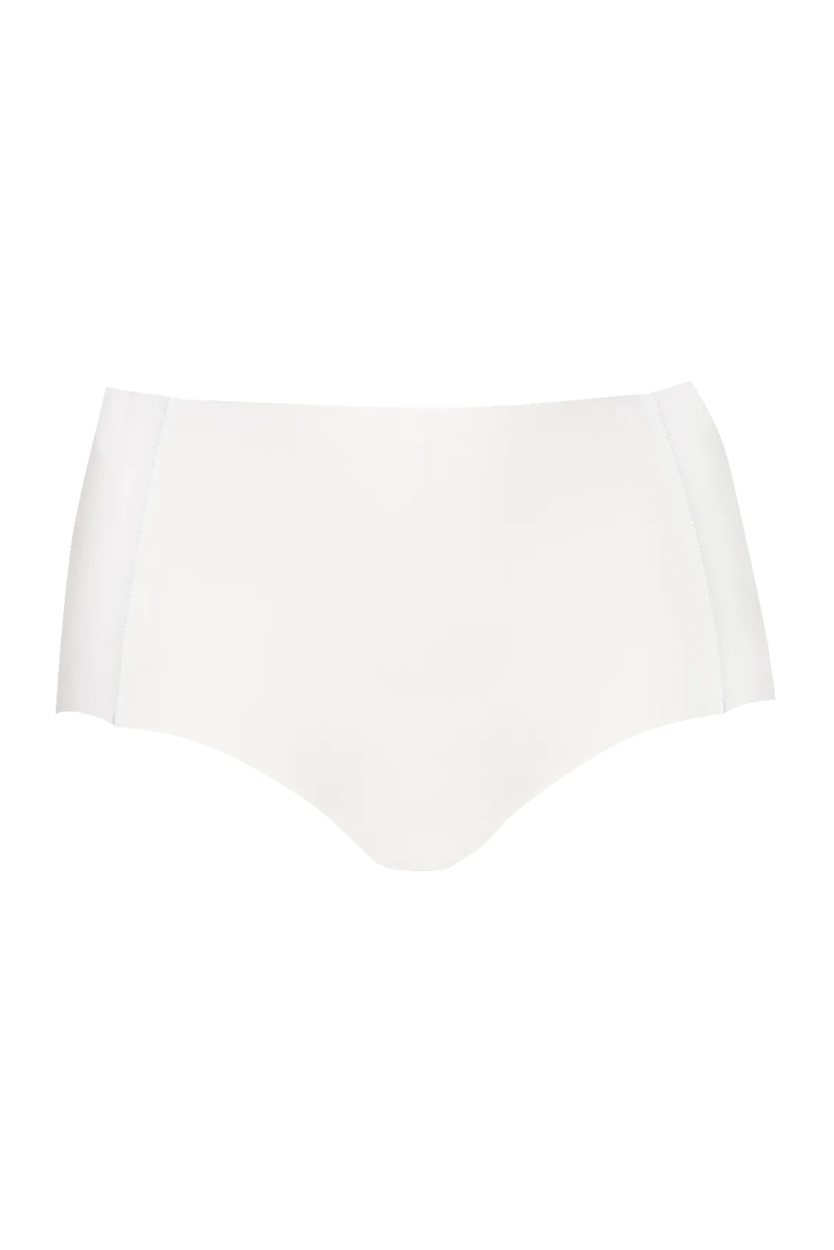 Culotte Haute Microfibre Invisi Galbe - Blanc