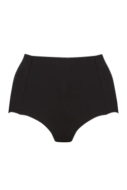 Culotte Haute Microfibre Invisi Galbe - Noir