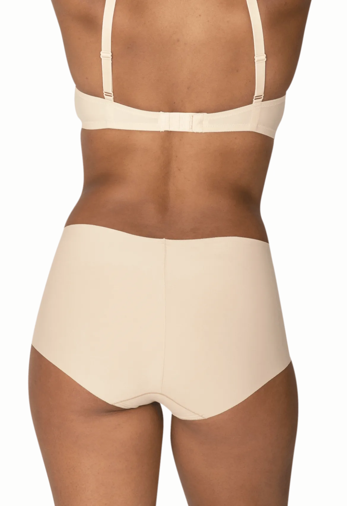 Culotte Haute Microfibre Invisi Galbe - Nude Blush