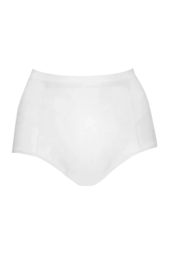 Culotte Haute Tulle Invisi Galbe - Blanc