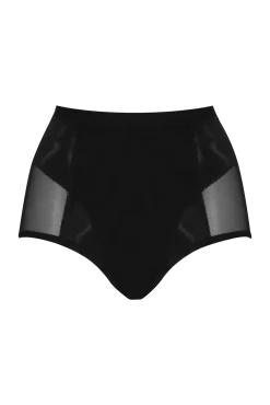 Culotte Haute Tulle Invisi Galbe - Noir