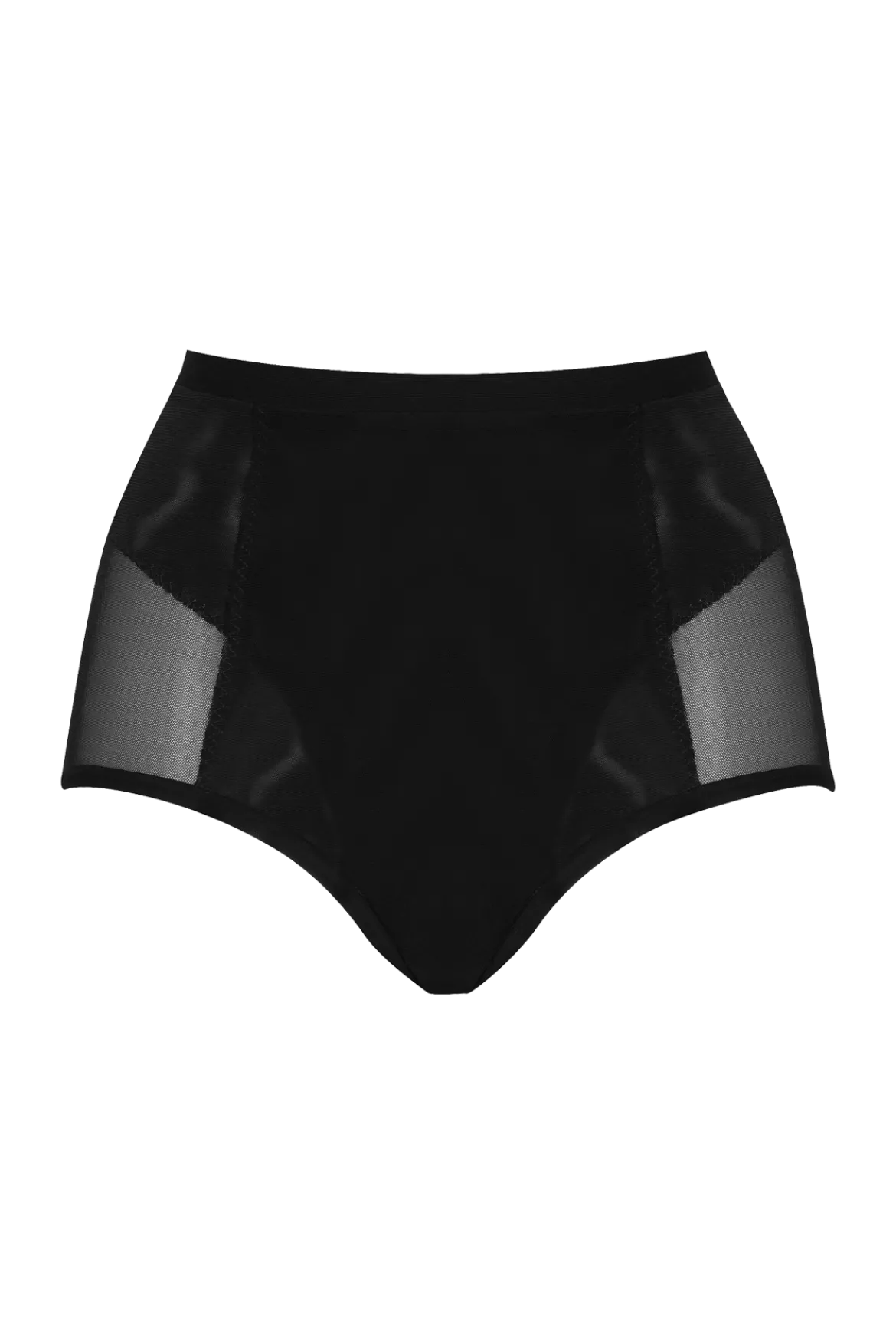 Culotte Haute Tulle Invisi Galbe - Noir