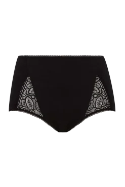 Culotte Maxi Coton Confort - Noir