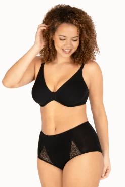 Culotte Maxi Coton Confort - Noir