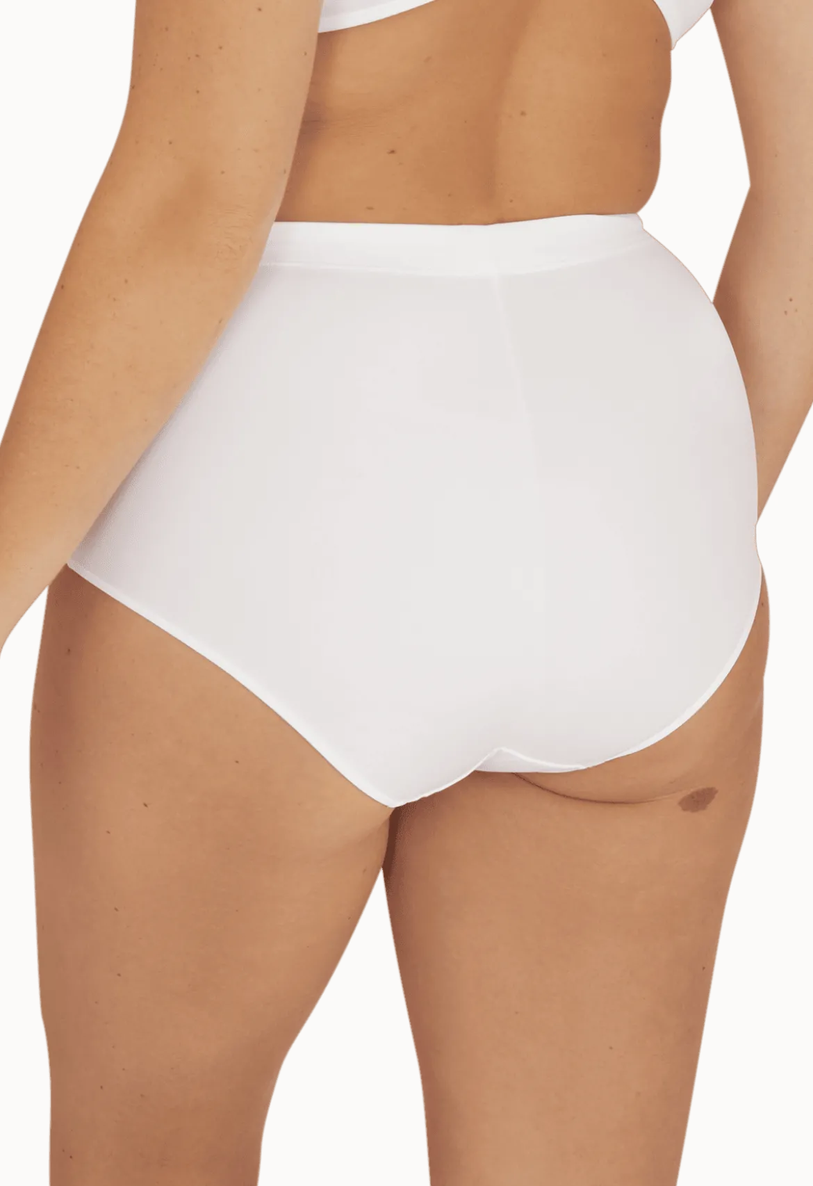 Culotte taille haute Well Allure L'Elégante - Blanc