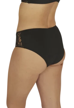 Culotte taille haute Well Allure L'Elégante - Noir