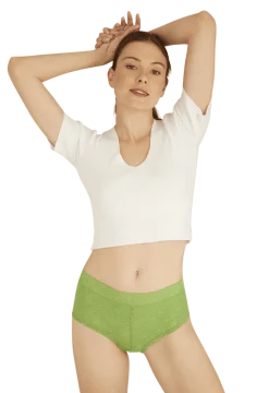 Duo Pop Lot de 2 Shortys - Vert éclatant / fuchsia