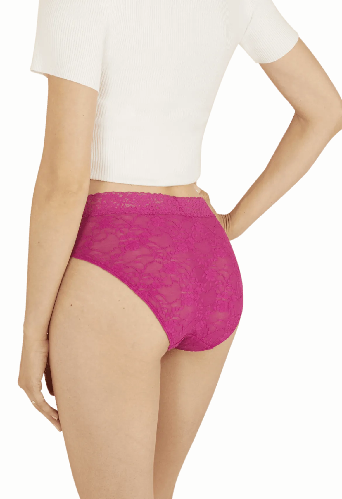 Duo Pop Lot de 2 Slips - Fuchsia / blanc