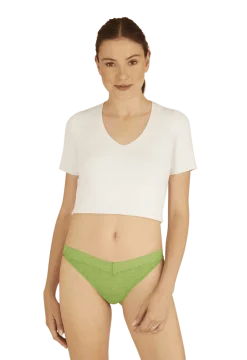 Duo Pop Lot de 2 Strings - Vert éclatant / blanc