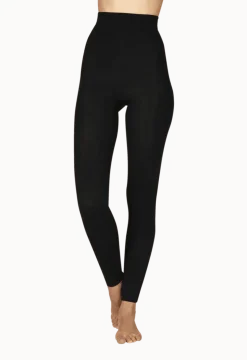 Legging ultra-opaque 100D Sensation Polaire - Noir ébène