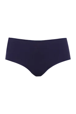 Lot de 3 Shortys en coton bio Intimement Bio - Blanc / bleu / poudre