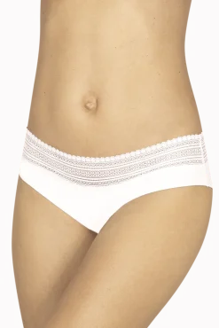 Lot de 2 slips en coton bio Intimement Bio - Blanc