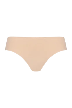 Lot de 3 slips en coton bio Intimement Bio - Blanc / noir / nude
