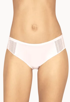 Lot de 2 slips en coton bio Intimement Bio - Poudre
