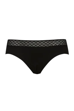 Lot de 3 Slips - Trio Douceur Graphique - Nude / noir / blanc