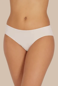 Lot de 3 Slips - Trio Essentiel Micro - Corail / poudre / soie