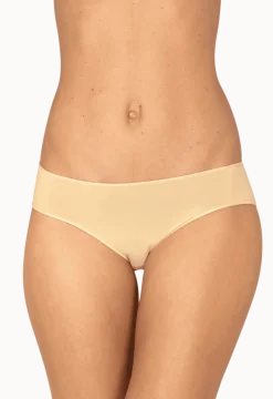 Lot de 3 Slips - Trio Imprimé invisible - Noir / imprimé nude / nude