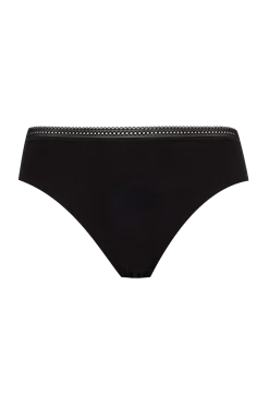 Lot de 3 Slips - Trio Invisible Modal - Rouge ardent / poudre / noir