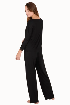 Pantalon Large Minuit - Noir