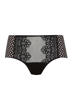 Shorty en dentelle et microfibre L'irrésistible - Bulles
