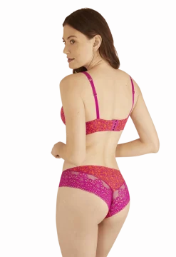 Slip brésilien dentelle et microfibre L'irrésistible - Tiaré