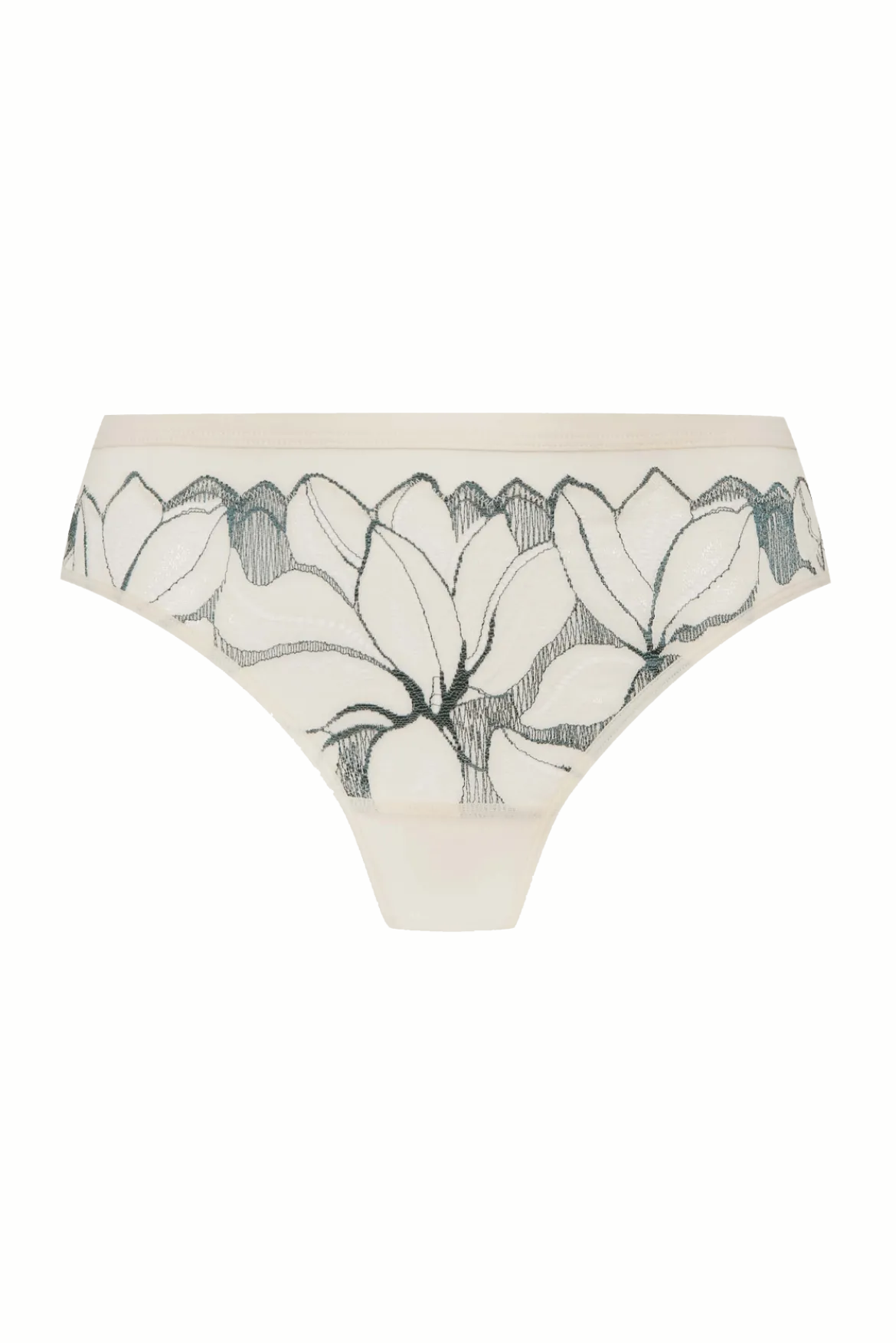 Slip Brésilien Nymphéas - Soie