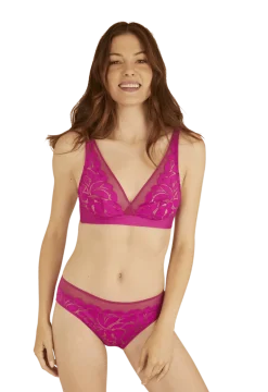 Slip Dentelle Prodigieuse - Fuchsia