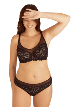 Slip Dentelle Prodigieuse - Noir
