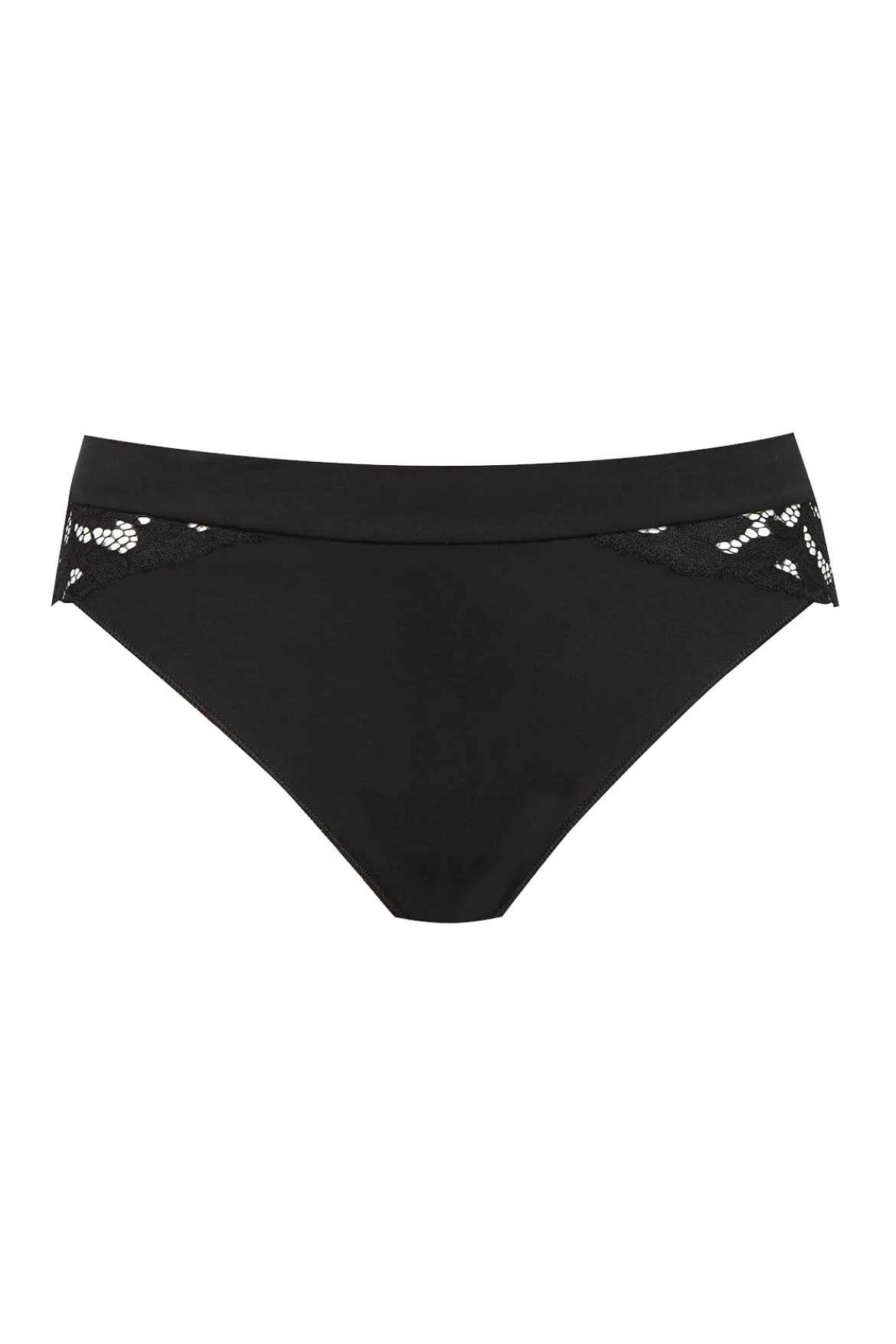 Slip en coton biologique Intimement Bio - Noir