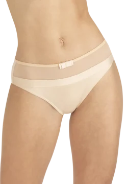 Slip Tulle Design - Nude