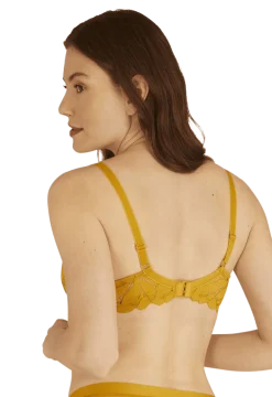 Soutien-gorge à armatures Dentelle Prodigieuse - Ocre