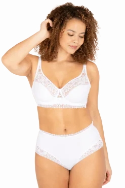 Soutien-gorge à armatures dentelle Well Allure L'Elégante - Blanc