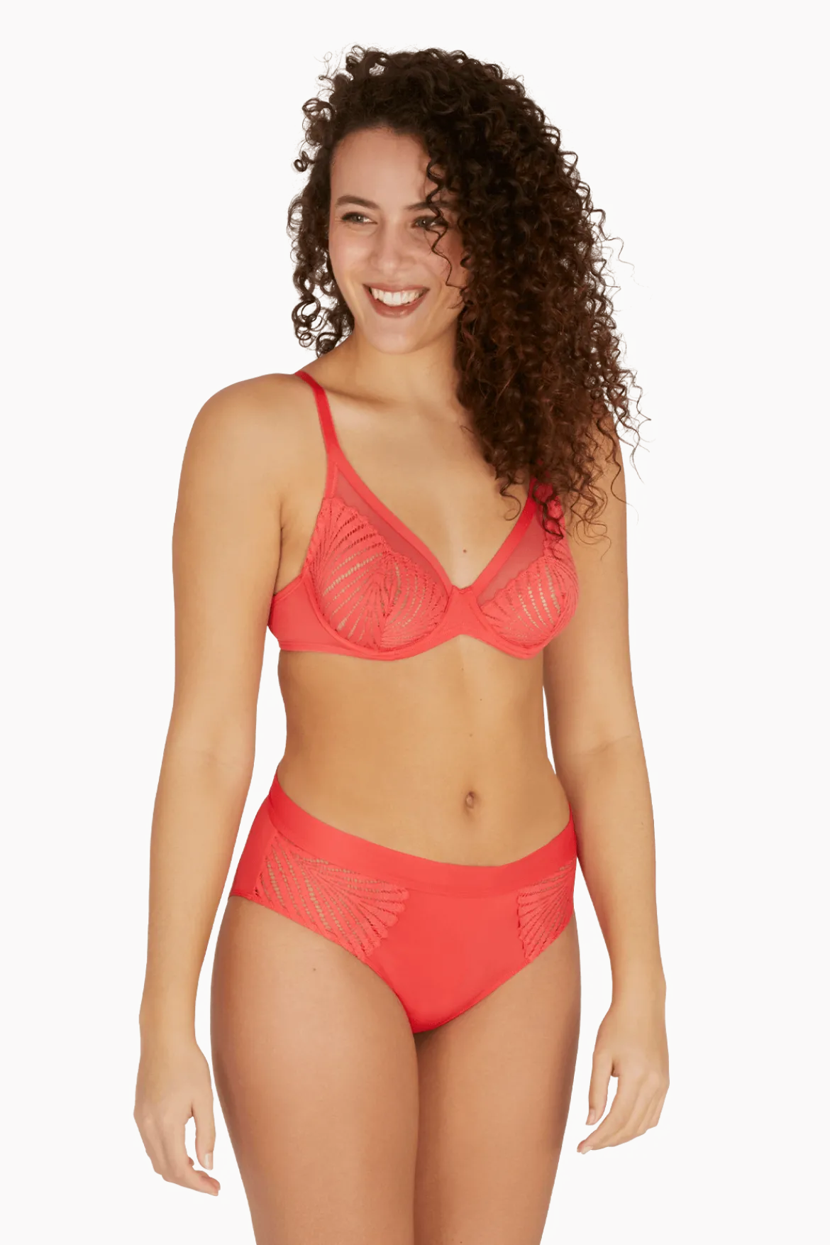 Soutien-gorge à armatures Muse - Corail