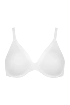 Soutien-gorge à armatures Tulle Design Coton - Blanc naturel