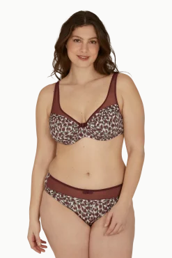 Soutien-gorge à armatures Tulle Design - Félin