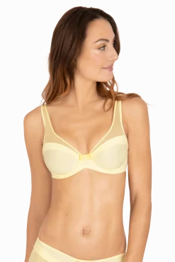 Soutien-gorge à armatures Tulle Design - Limoncello