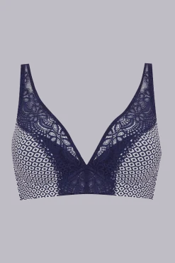 Soutien-gorge coques en dentelle et microfibre L'irrésistible - Illusion