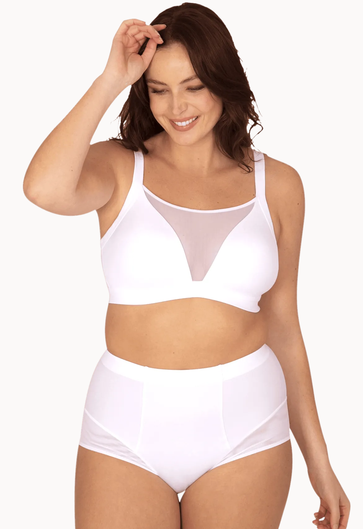 Soutien-gorge à coques Well Allure - Blanc