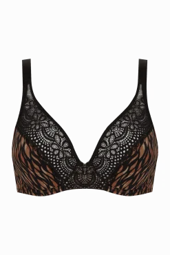 Soutien-gorge foulard à armatures L'irrésistible - Fauve