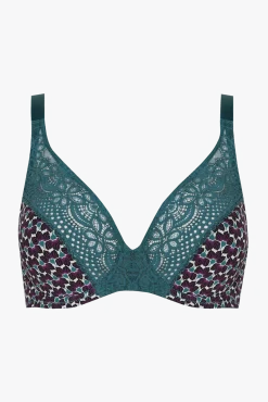 Soutien-gorge foulard à armatures L'irrésistible - Imprimé folk