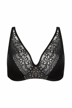 Soutien-gorge foulard à armatures L'irrésistible - Noir