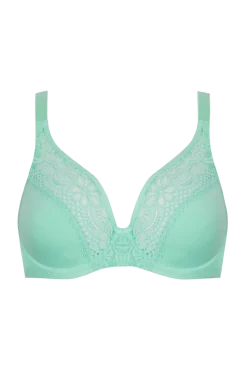 Soutien-gorge foulard à armatures L'irrésistible - Vert amande