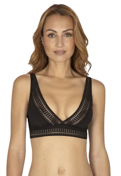 Soutien-gorge sans armatures Arty Graphik - Noir