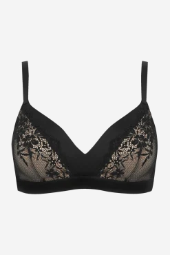 Soutien-gorge sans armatures à coques souples Romance Magic Nights - Noir
