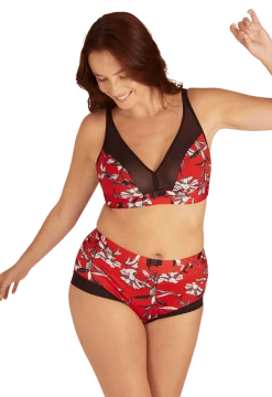 Soutien-gorge sans armatures Tulle Design - Kimono
